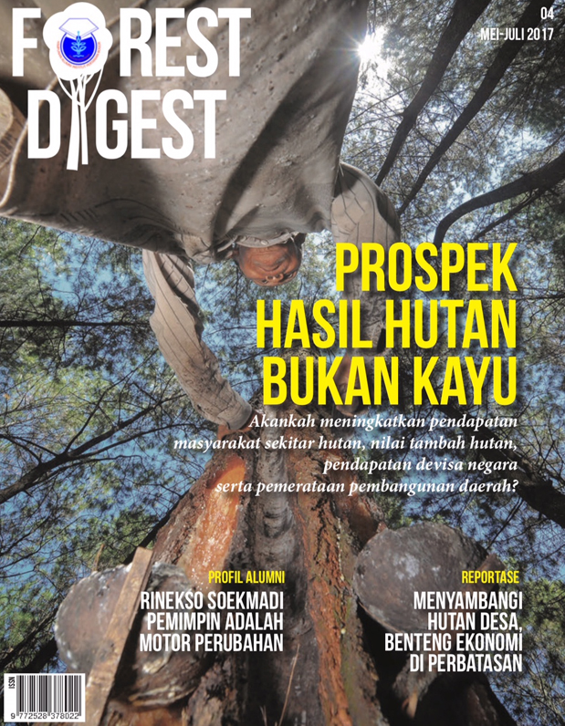 Indonesia memiliki hasil hutan bukan kayu yang melimpah sehingga punya prospek cerah karena minat pasar internasional naik signifikan. Setelah pembangunan berorientasi kayu, saatnya menengok selain pohon.