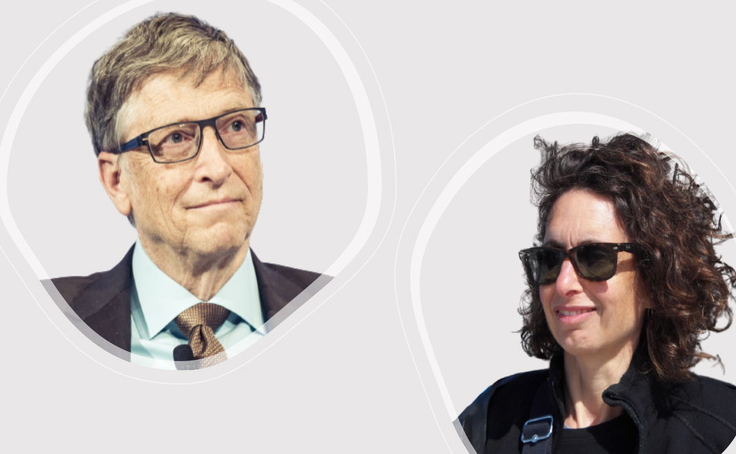 Bill Gates dan Elizabeth Kolbert (Foto: Diolah dari Creative Commons)
