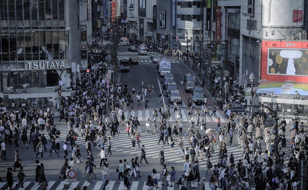 Persimpangan Shibuya atau Shibuya Crossing di Tokyo (Foto: Meguraw/Pixabay)