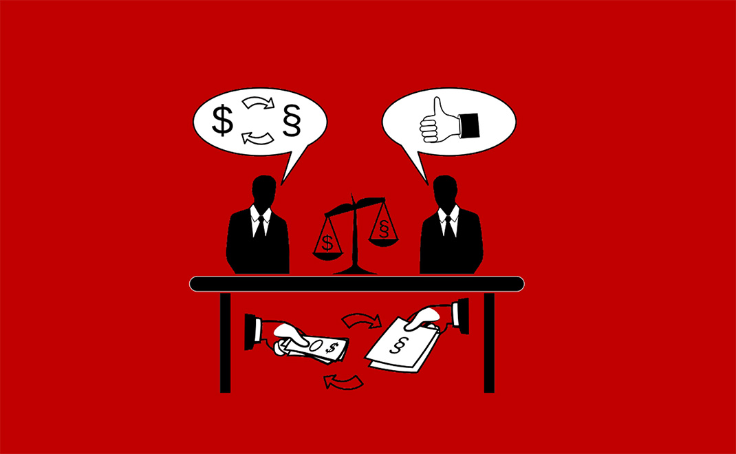 Korupsi korporasi (Foto: Vector Pixabay)