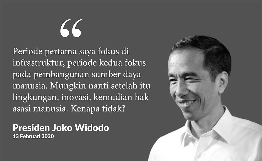 Jokowi akan mengutamakan ekonomi daripadan perlindungan lingkungan.