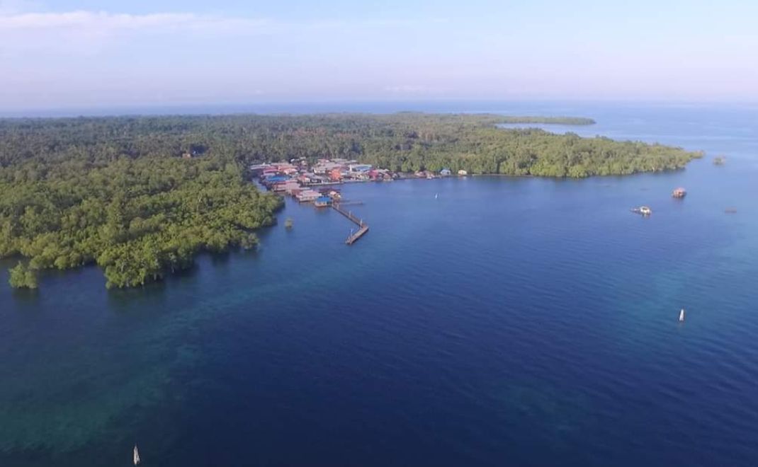 Pulau Miang di Kalimantan Timur (Foto: Dok. Mark Heyward)