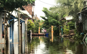 Banjir rob Semarang melanda kawasan Raden Patah, 25 Mei 2022 (Foto: Istimewa)