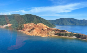 Pertambangan nikel di Kolaka, Sulawesi Tenggara